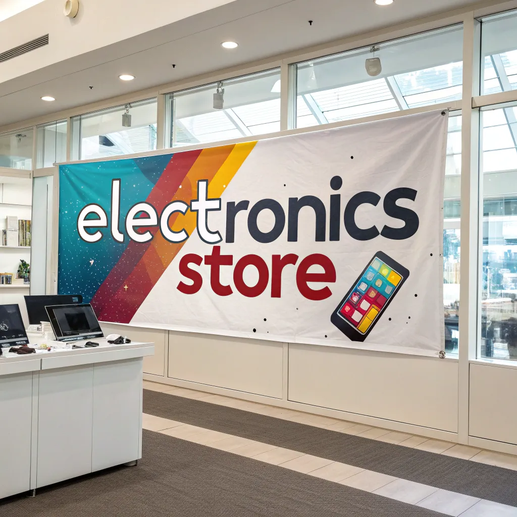 Electronics Store Banner